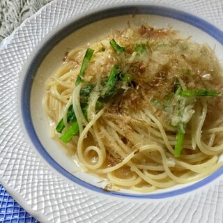 カブおろしの和風スープパスタ